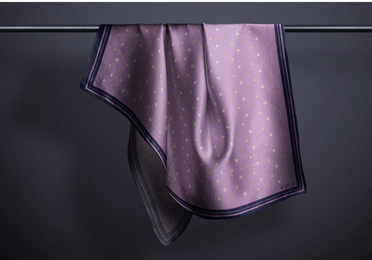 Diamond in Amethyst Square - MyTeddyScarf