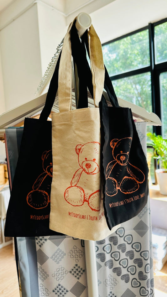 Free 3 Tote Bags - MyTeddyScarf