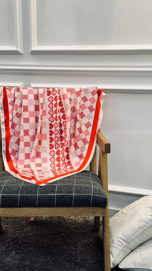 Heart of Love in square - MyTeddyScarf