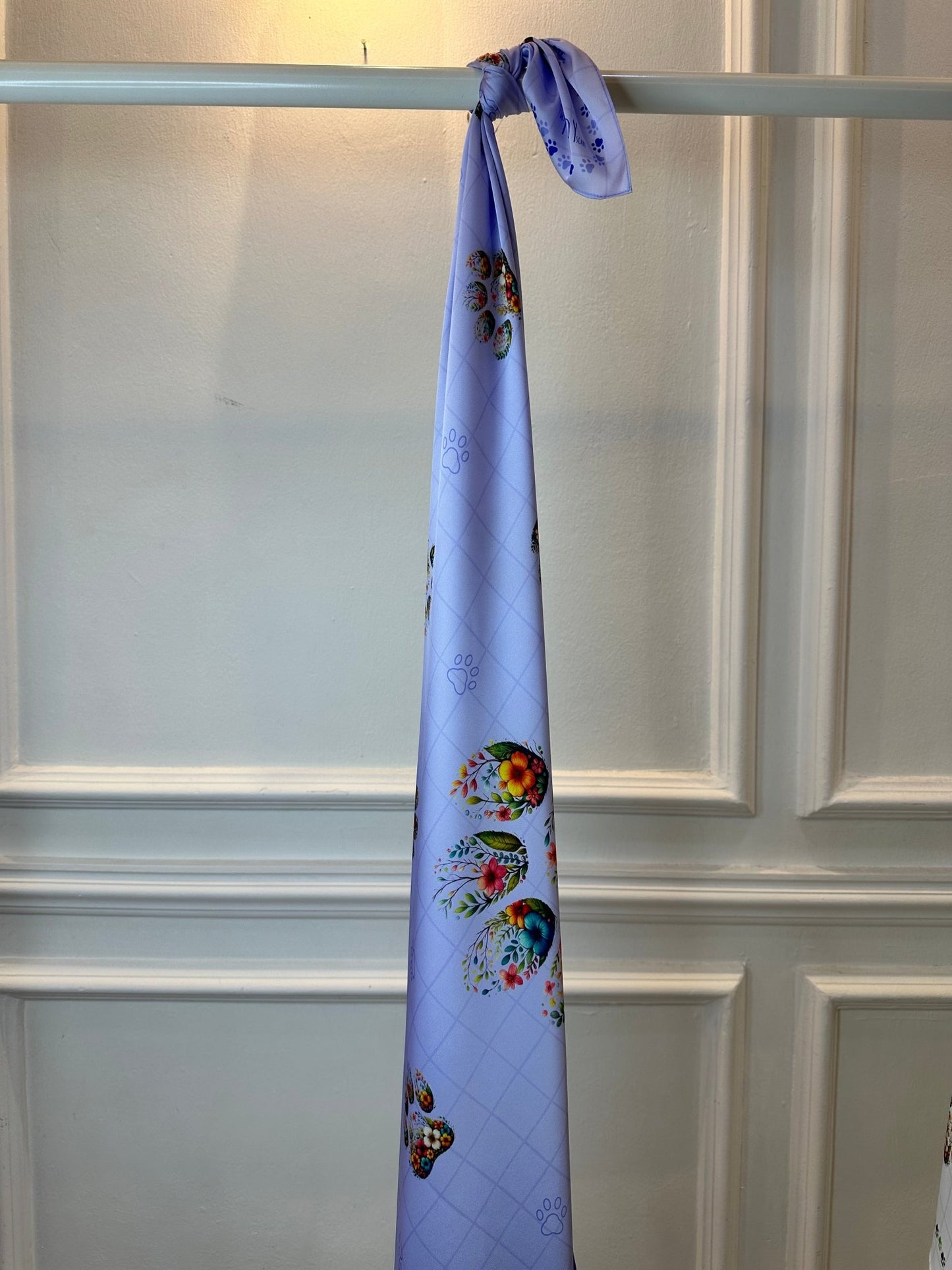Pawrints in Honey - MyTeddyScarf